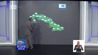 El Tiempo en Cuba fuertes marejadas en el norte occidental para este martes [upl. by Enirolf]