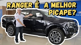 Ford Ranger Limited 2025  Detalhes da Topo de Gama [upl. by Elleirol]