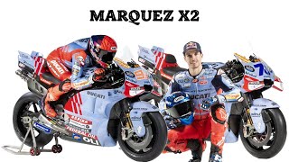 Présentation de lécurie Gresini Racing MotoGP 2024 Marc Marquez futur champion avec Ducati [upl. by Rosemarie]