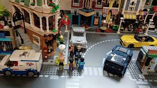 Lego Modulare Buildings Hotel Jazzclub Police Icons Creator [upl. by Ferretti970]