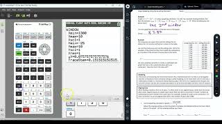 Linear Regression on the TI84 [upl. by Ahsitneuq]