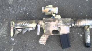 m4a1 Desert Camouflage Airsoft [upl. by Alket240]