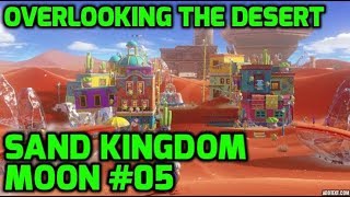 Super Mario Odyssey  Sand Kingdom Moon 05  Overlooking the Desert [upl. by Ycnay]