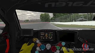 iRacing Circuit Gilles Villeneuve McLaren 720S GT3 EVO Dry Track Guide Hotlap  Telemetry [upl. by Oicapot]