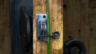 Simple idea with automatic gate latch lock  mechanism lock  DIY  Craft design  New style [upl. by Gluck]