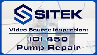 IDI 450 Photoresist Pump  SITEK Video Source Inspection [upl. by Arta325]