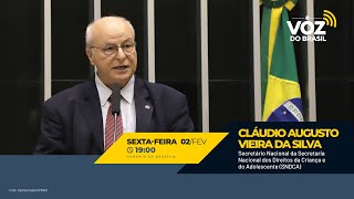 🔴 CLÁUDIO AUGUSTO VIEIRA  A VOZ DO BRASIL [upl. by Assilam]