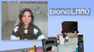 Bionic game 🌿 Minecraft But Its On 1 Girlfriend Block [upl. by Eph]