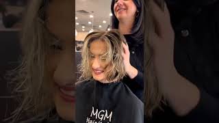 Taglio capelli corti e lunghi Donna 💇‍♀️ Tutorial passo dopo passo Haircut Short and long for woman [upl. by Eelidnarb]