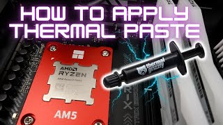 How To Apply Thermal Grizzly Kryonaut Thermal Grease [upl. by Cioffred]