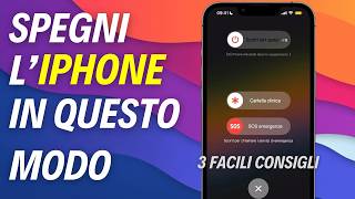 Come spegnere liPhone con iOS 18 e successivi [upl. by Diego]