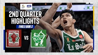 UP vs DLSU  2ND QUARTER GAME HIGHLIGHTS  UAAP SEASON 87 MEN’S BASKETBALL FINAL FOUR  DEC 11 2024 [upl. by Ahseik869]