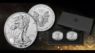 ITS A GOOD BUY 2021 Reverse Proof American Silver Eagles 2 Coins Set Mintage Price and Moore [upl. by Amein948]