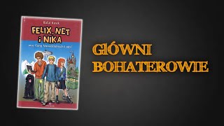 Prezentacja głównych postaci z lektury quotFelix Net i Nika oraz Gang Niewidzialnych Ludziquot [upl. by Adiaroz]