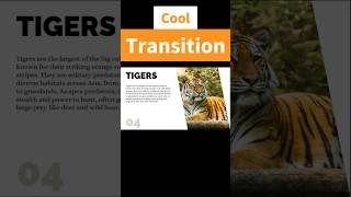 Cool Image Transition In PowerPoint shorts [upl. by Surdna38]