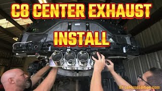 C8 Center Exhaust Stingray C8 Corvette Modifications lemanseditionexhaustsystem LeMansEditioncom [upl. by Mansfield]