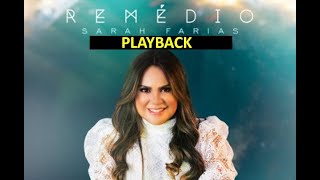 Remédio  Sarah Farias  Playback COM LETRA [upl. by Eynobe]