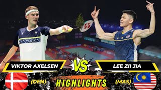 Badminton Viktor Axelsen vs Lee Zii Jia Mens Singles Final [upl. by Idnor332]