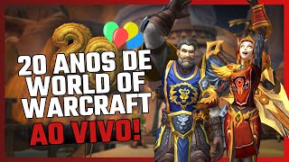 ✨Especial de 20 anos de World of Warcraft ✨  wow worldofwarcraft games live blizzard TWW [upl. by Anatol]