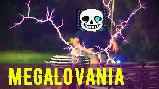 Megalovania on Musical Tesla Coils Bobina de Tesla [upl. by Anaeerb]