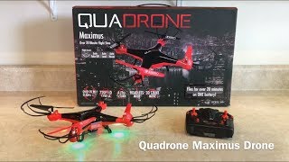 Quadrone Maximus Drone Review [upl. by Kela]