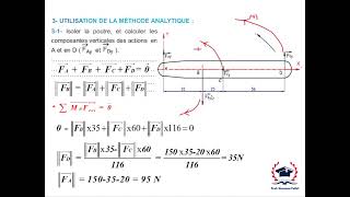 Exercice Flexion corrigé AGRAFEUSE [upl. by Marjana]