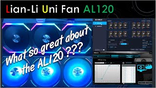 Lian Li Uni Fan AL120  The Controller LConnect 2 [upl. by Attezi]