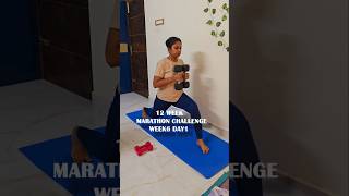 12WEEK MARATHON CHALLENGE Week6 DAY 1 NITHISHFAMILY minivlog weightlosstipstamil Fitness [upl. by Ahsenad]