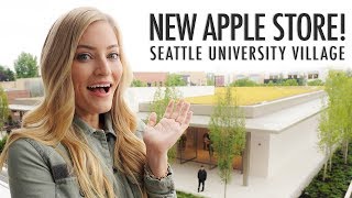 Massive New Apple Store Tour Seattle University Village [upl. by Reave]