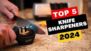 Top 5 Best Knife Sharpeners of 2024 [upl. by Velda783]