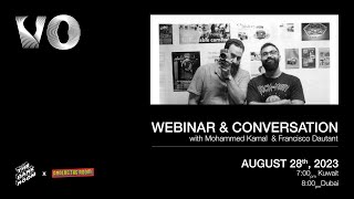 VODarkroom X Analog The Room WEBINAR amp CONVERSATION with Mohammad Kamal amp Francisco Dautant [upl. by Etnovahs459]