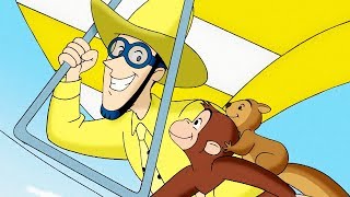 Georges le Petit Singe 🐵Le CerfVolant 🐵Saison 1 Extrait Vidéo 🐵Dessins Animés [upl. by Naitsirc387]