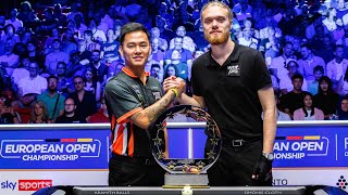 FINAL  JOHANN CHUA VS MICKEY KRAUSE  2024 European Open Pool Championship [upl. by Eded311]