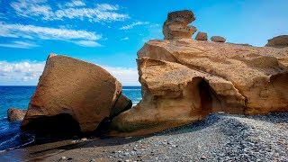 Ruta costera La Jaca  Tajao  La Caleta Tenerife en 4K [upl. by Einitsed]