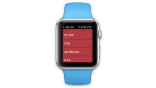 MoneyWiz 2 for Apple Watch [upl. by Russel]