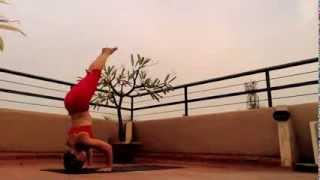 Ashtanga Yoga third series headstands [upl. by Oicnanev]