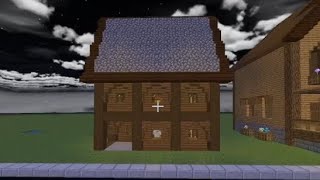 Basic Spruce house tutorial  Minecraft 1205023 Sorry to late upload because im out of ideas [upl. by Neukam315]