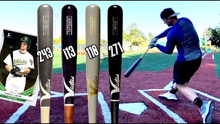 Which Wood Bat Turn Model is Best Victus Maple Bat Showdown featuring MILB Player  Trace Loehr [upl. by Letnwahs607]