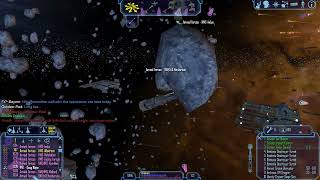 Discovery Freelancer Bretonia Armed forces vs Red Hessians and Coalition Omega 3 [upl. by Ellezig]