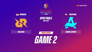 RRQ Hoshi vs Aurora Gaming GAME 2 Snapdragon Pro Series Season 6  RRQ VS RORA ESPORTSTV [upl. by Greenwood]