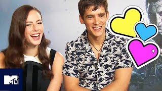 Kaya Scodelario and Brenton Thwaites Go Speed Dating  MTV Movies [upl. by Konrad]