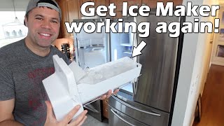 Ice Maker Not Working on Samsung Refrigerator  Check these 8 Things to Get it Working Again [upl. by Endora24]