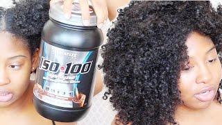 CSWM My Hair is Trippin Moisture Overload amp My DIY Protein Treatment [upl. by Hildie]