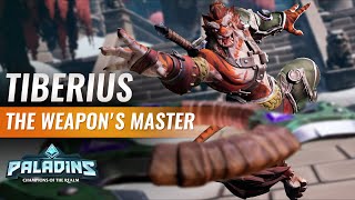 Paladins  Champion Teaser  Tiberius the Weapons Master [upl. by Baseler119]