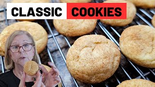 Easy Homemade Snickerdoodle Cookies A Traditional Cinnamon Sugar Cookie [upl. by Thurmond]