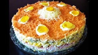 Mimoza salata  slana torta [upl. by Ytak]