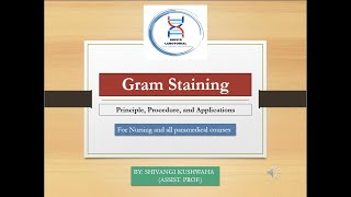 Gram Staining principle procedure and application for DMLT BMLT and nursing gramstaining [upl. by Pan]