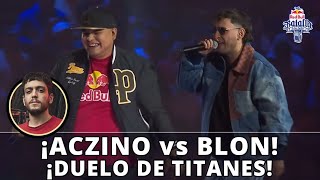 ¡ACZINO vs BLON ¡CHOQUE DE TITANES  RED BULL INTERNACIONAL 2022 [upl. by Jeanette]