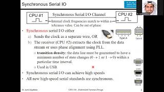 Embedded System Design  Lecture 11  UART  ch10 [upl. by Yarrum390]