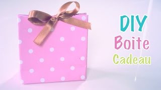 DIY Création boites cadeauxDragées en papier carton [upl. by Slen342]